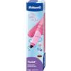 Pelikan Twist Sferografica Rosa, Inchiostro Blu Cancellabile, Ricaricabile