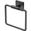 Gatco 5612MX - Anello porta asciugamani, colore: Nero opaco