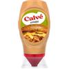 Calvé Salsa Crispy, Formato 250 ml Top Down, Salsa con Cetriolini e Cipolla Ispirata ai Fast Food, Gusto Intenso e Cremoso per Burger, Sandwich, Nuggets e Snack Salati