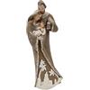 DRW Figura Mistero Nascita di 1 Pezzo in Tonalità Marrone 5x10x24 cm