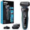 Braun Series 5 Rasoio Elettrico Barba, Regolabarba EasyClick, Base Di Ricarica,