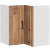 vidaXL Pensile da Cucina ad Angolo Lucca Legno Antico in Truciolato