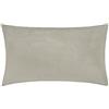 Novilunio Coppia di federe Set di 2 federe copricuscino guanciale Letto 50x80 cm in flanella caldo cotone 100% cotone Made in Italy SABBIA