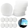 Kunxing Filtri Spugna filtrante per Eheim 2618060 Aquaball - Materiale filtrante per filtro acquario Eheim, filtro interno per Biopower 160/200/240 & Aquaball 45/2206, filtro Bio & mech