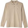 Coveri Polo Uomo Manica Lunga Jersey Cotone Pesante Invernali Blu M L XL XXL 3XL (L - Senape)