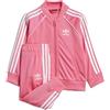 adidas Tuta Rosa Ragazza IR6857, Rosa, 0-3 mesi