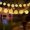 ChaneeHann Guirlande Exterieur Solaire Marocaine, 7 Metri 50 LED, 8 Modalità Luce, IP65 Impermeabile, Guirlande Guinguette Exterieur per Giardino Terrazzo Balcone Interno ed Esterno