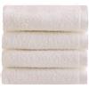 NELLA BIAGINI Lavette Bagno 30x30 cm, Set Asciugamani Bagno, Set da 4, 100% Spugna di Puro, Cotone, 420 gr/mq, Morbide, Assorbenti, Pratiche, Resistenti, Tinta Unita. Modello: Minerva