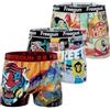 FREEGUN Boxer Uomo Street Art, Slip Uomo Traspirante e Ultra-Morbido (Set di 3), Taglia 2XL