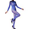 HTRUIYATY Bodystocking Donna Collant Lucidi Olio Sexy Bodystocking 8D Trasparente Bodysuits Catsuit