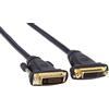 PremiumCord Premium Cord - Cavo DVI-D, Dual Link, DVI (24 + 1), MF, 5 m