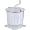 Natudeco Mini Lavatrice Manuale Portatile Dormitorio Domestico Lavatrice Per Lingerie Grigia Lavatrice Per Biancheria Intima Dimensioni Compatte Per Proprietari di Piccoli Appartamenti Studenti Universitari Vi
