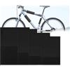 WUBAYI Set di 4 protezioni per telaio bici (S/M/L/XL), protezione per il trasporto di portabici, manicotti antigraffio, compatibile con telaio in carbonio, MTB/E-Bike