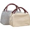 KLEHOPE Borsetta Termica Piccola, 2 Pezzi Borsa Termica Porta Pranzo Piccola, 23 × 17 × 13 cm Borsa Pranzo Ufficio, Pieghevole Mini Borsa-Frigo, per la Scuola, il Campeggio e i Viaggi