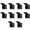 REV AquaForm, 10 prese per ambienti umidi, IP44, monopolo, a parete, antracite