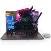 PINSTONE PC Portatile 15,6 Pollici - 16GB RAM SSD 512 GB Notebook Alder Lake-N95 Laptop computer, supporto per Touch ID, Wi-Fi, BT4.2, tastiera retroilluminata, adatto per studenti e aziende