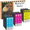 D&C Cartucce compatibili per Epson 13XL 13 per Epson WorkForce WF-3540DTWF WF-7015 WF-7515 WF-7525 Stylus B42WD BX-525WD BX-535WD BX-625FWD BX-630FW BX-630FW 925FWD 935FWD (9-Pack)