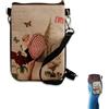 US Office Elements Marilyn Monroe - Mini borsa a tracolla da donna, in tessuto leggero, piccola borsa in tessuto, alla moda, 11,9 x 16,8 cm, graziosa borsa da donna, regalo in stile vintage