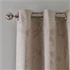 Catherine Lansfield Opulent Jacquard 168 x 228 cm tende foderate con occhielli, due pannelli, oro champagne