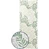 KARAT Tappeto in schiuma adattabile per bagno, piscina e cucina, antiscivolo, ritagliabile, sensazione morbida, superficie impermeabile, Foresta 65 x 300 cm