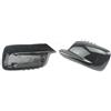 MKGKACVCPT Coppia Calotte Specchio Per BMW Serie 3 E46 2 Porte Serie 7 E65 E66 E67 E68 2001-2008 2 Copri Specchietti Laterali Per Auto In Fibra Di Carbonio Nera(Gloss Black)