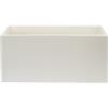 WELL HOME MOBILIARIO & DECORACIÓN Wellhome Top garden RODRI Vaso in Polietilene a rotolo, Colore: Bianco, 80 x 40 x 40 cm