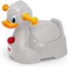 OKBABY Quack - Vasino per Bambini con Seduta Ergonomica, a Forma di Papera - Grigio