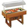 TECFRIGO Isola buffet per pesce - Statico - cm 142.3 x 75 x 147.8h