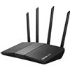 ASUS RT-AX57 AX3000 AiMesh Dual Band Router Estendibile WLAN (WiFi 6, 1024-QAM, AiProtection, MU-MIMO, OFDMA, Controllo app)
