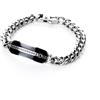 4US: Cesare Paciotti Bracciale 4US: Cesare Paciotti Uomo San Valentino 14 in Acciaio 4UBR0906 San Valentino 14
