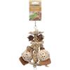 Flamingo Giocattolo per PARROCCHETTI Ivy Marrone 24CM