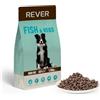 REVER EB15 Cibo completo secco per cani adulti senza grano con salmone fresco - alto in proteine con 65% di ingredienti di origine animale - Aiuta la digestione e la salute della pelle, 1,5 kg