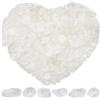 SOFPLATE 1.1 libbra/500g di Cristalli di Quarzo Trasparenti Schegge di Pietra Frantumata Schegge di Cristlega Sfuse Naturali Senza Fori Piccole Schegge Pietre Rocce di Cristlega Pietre per Vasi Pesci