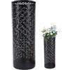 TQEBWUS 42×15cm Portaombrelli Moderno, Metallo Portaombrelli Design Moderno, Porta Ombrelli In Metallo, Autoportante Per Ombrello A Manico Lungo Ombrello Pieghevole
