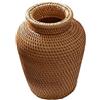 Widybord Cesto di Vimini in Rattan, da Appendere, Vaso da Fiori o Vaso portaoggetti in Vimini Intrecciato
