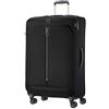 Samsonite Popsoda Spinner L, Valigia espandibile, 78 cm, 105/112.5 L, Nero (Black)