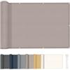HENG FENG Frangivista Balcone 90x1000cm per Privacy, Taupe