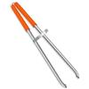 EJG 92 cm, raccogli rifiuti Lungo, in Alluminio Leggero e antiruggine, Strumento di Assistenza per Anziani, Pinza per afferrare rifiuti (Arancione)