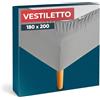Wrappybag Vestiletto King size 180 x 200 cm - Rinnova e Modernizza il tuo Vecchio Giroletto - Copertura Giroletto Grigio- 6 Misure Disponibili
