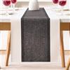 DecorMommt Runner da Tavolo Motivo Cotone e lino Marrone Runner Tavola Moderno Stagionale Autunno Cucina Tovaglia Vintage Banda Design Impermeabile Decorazione per Interni Vacanze Feste 33 x 183 cm
