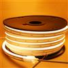 YXHL Luce al neon 12V impermeabile per interni e esterni Decorazione 15M bianco caldo