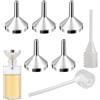 JDNFKG 5 Imbuto in Metallo, 1 Goccia, 1 Pacco Testa, Strumento di Imballaggio Liquido, Mini Imbuto Portatile, Accessori Fai -da -Te -Manowerk.