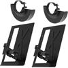 TOPBATHY 2sets Cofano Protezione Per Smerigliatrice Angolare Staffa Taglio e Copertura Antipolvere Per Accessori Per Smerigliatrice