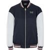 Emporio Armani EA7 Giacca Donna Bomber University Squad (Blu Navy, Taglia S)