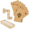 Set giochi domino e carte Domi&Cards personalizzate o neutre