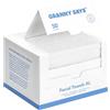 GRANNY SAYS Asciugamano usa e getta per il viso, asciugamani per il viso morbidi extra spessi, asciugamani monouso, asciugamani usa e getta post parto, salviette struccanti, salviette per viso