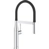 GROHE MISCELATORE LAVELLO GROHE ESSENCE 30294000 CROMATO E NERO CON DOCCETTA PROFESSIONALE