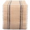DII Tavolo da cucina, iuta, grigio, runner da tavolo, 14x108