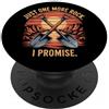 Funny Rock Collector Geology Dig Hobby L Just One More Rock I Promise - Divertente design Rockhound PopSockets PopGrip Adesivo