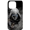 Marvel Moon Knight - Geroglifici egiziani con occhi luminosi, colore: Nero Custodia per iPhone 14 Pro Max